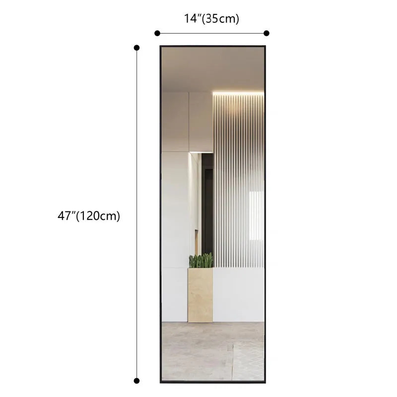 Full Length Over The Door Hanging Mirror