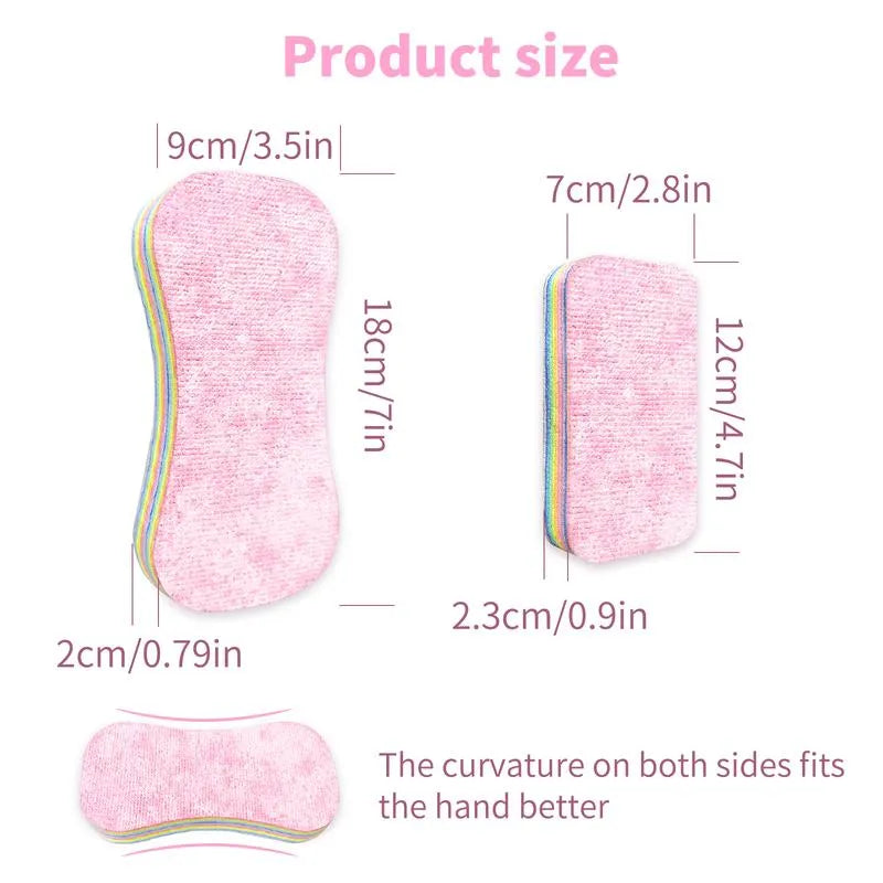 Rainbow Non-Scratch Cleaning Cloths