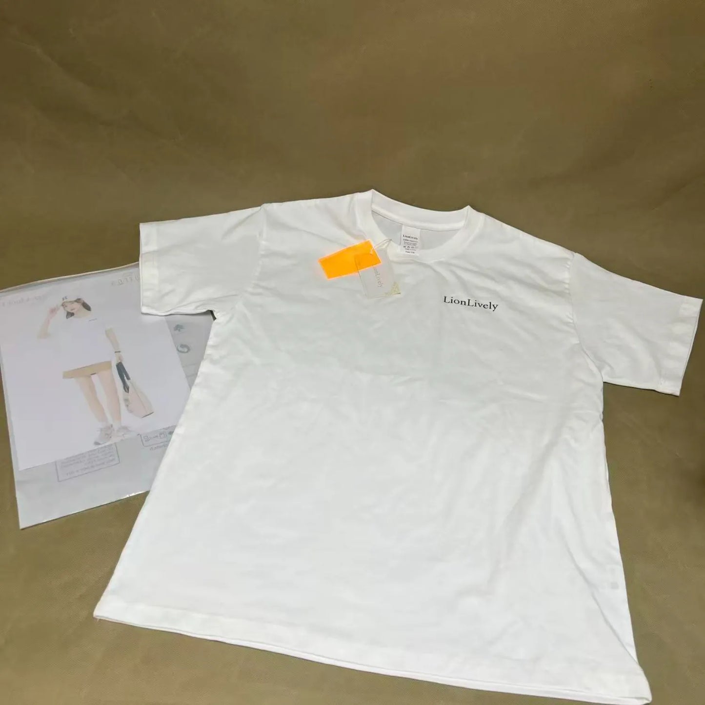 Lionlively Unisex Cotton Crew Neck T-Shirts, Versatile Soft Basics