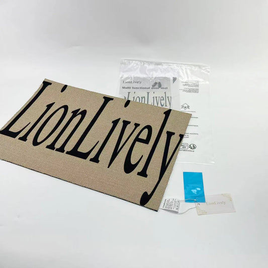 Lionlively linen floor mats