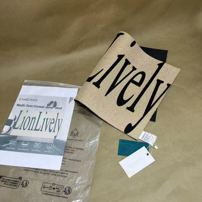 Lionlively linen floor mats