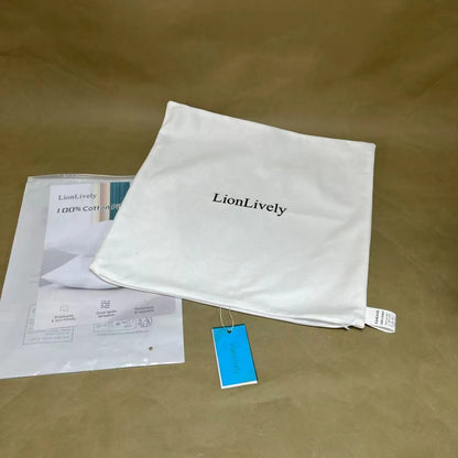 Lionlively solid color decorative pillowcase